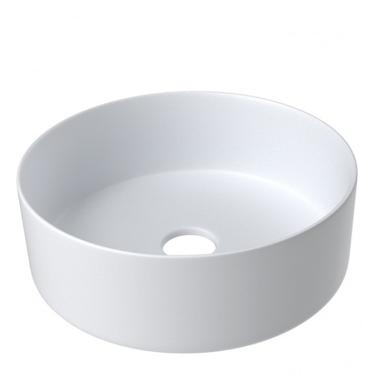 Vannas istabas uzliekamā izlietne KAME TONDO 35.5cm, WB353512MW Vannas istabas uzliekamā izlietne KAME TONDO 35.5cm, WB353512MW