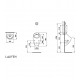 Pisuārs ar vāku IL Bagno Alessi One, 840971 Pisuārs ar vāku IL Bagno Alessi One, 840971