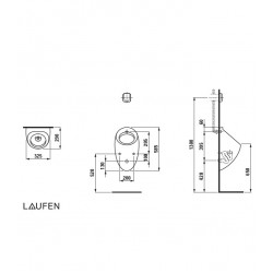 Pisuārs IL Bagno Alessi One, 840975