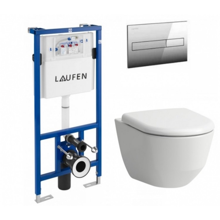 Komplekts Laufen Pro New+ rāmis+poga