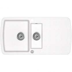 Virtuves izlietne HELIKA LIRA 960x500 mm, SQL151AW-710 Virtuves izlietne HELIKA LIRA 960x500 mm, SQL151AW-710