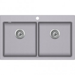 Virtuves izlietne HELIKA MAGNA 850x510 mm, SQM200AW-202