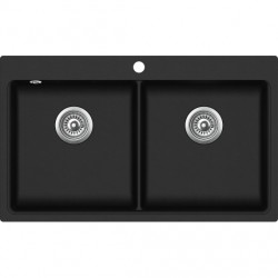 Virtuves izlietne HELIKA MAGNA 850x510 mm, SQM200AW-601 Virtuves izlietne HELIKA MAGNA 850x510 mm, SQM200AW-601