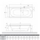 Taisnstūra vanna Roltechnik MALIBU NEO 180x80 cm Taisnstūra vanna Roltechnik MALIBU NEO 180x80 cm