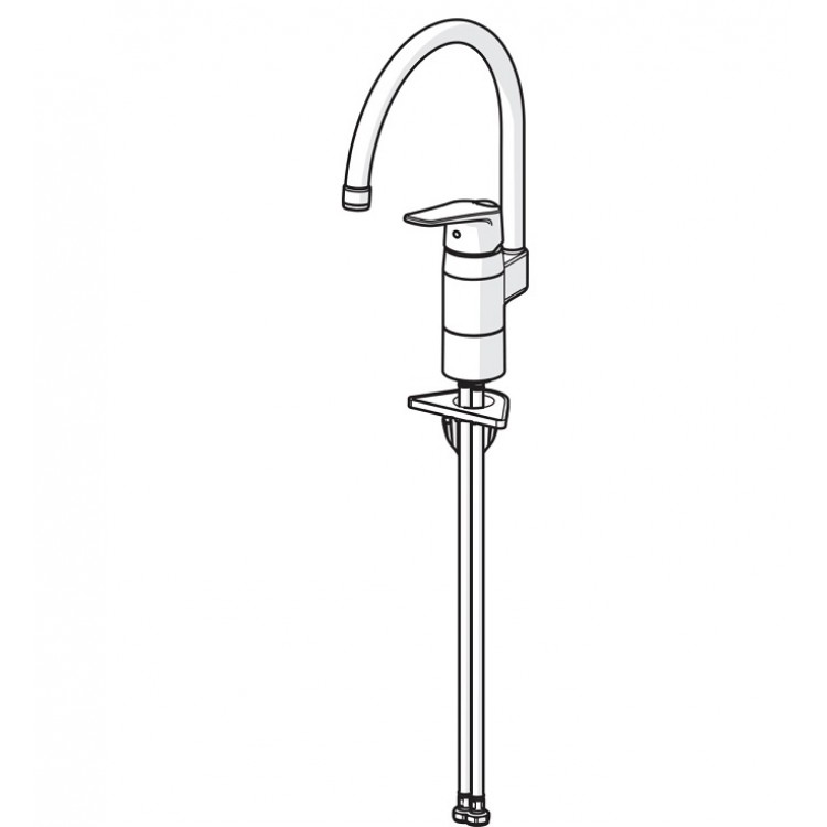 Virtuves izlietnes maisītājs ORAS VEGA 1838FG