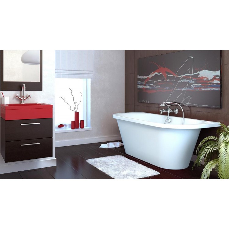 Taisnstūra vanna Vispool ONDA 175x76