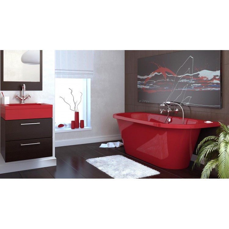 Taisnstūra vanna Vispool ONDA 175x76