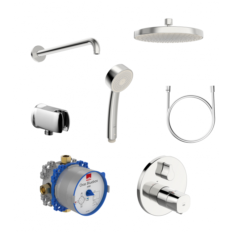 Termostata dušas sistēma ORAS BLUEBOX, 2090