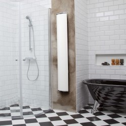 Elektriskais dvieļu žāvētājs PAX Velvet 1430 115W, balts