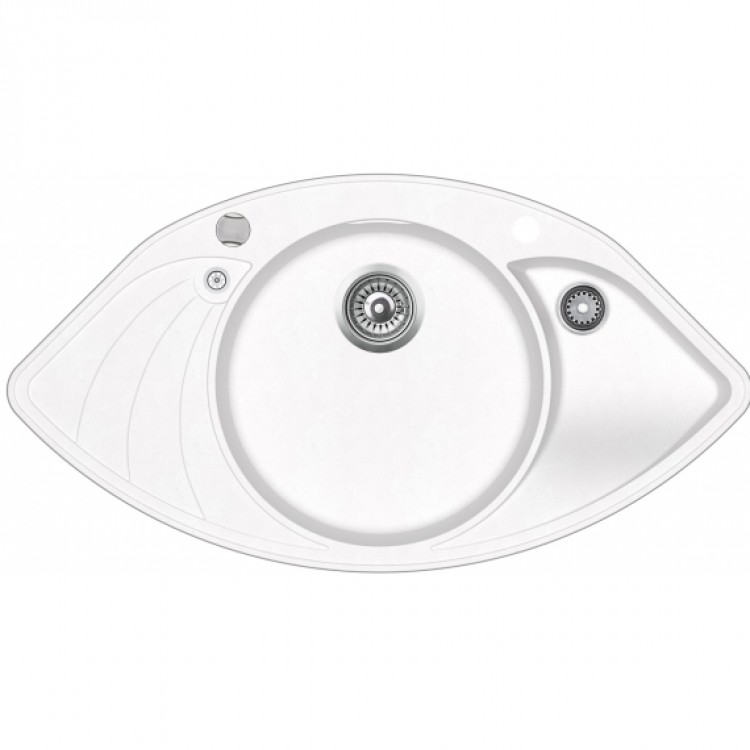 Virtuves izlietne HELIKA PAPILLON 945x505 mm, SCP151AW-710 Virtuves izlietne HELIKA PAPILLON 945x505 mm, SCP151AW-710