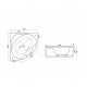 Stūra vanna Polimat STANDARD 2 150x150, 00248 Stūra vanna Polimat STANDARD 2 150x150, 00248