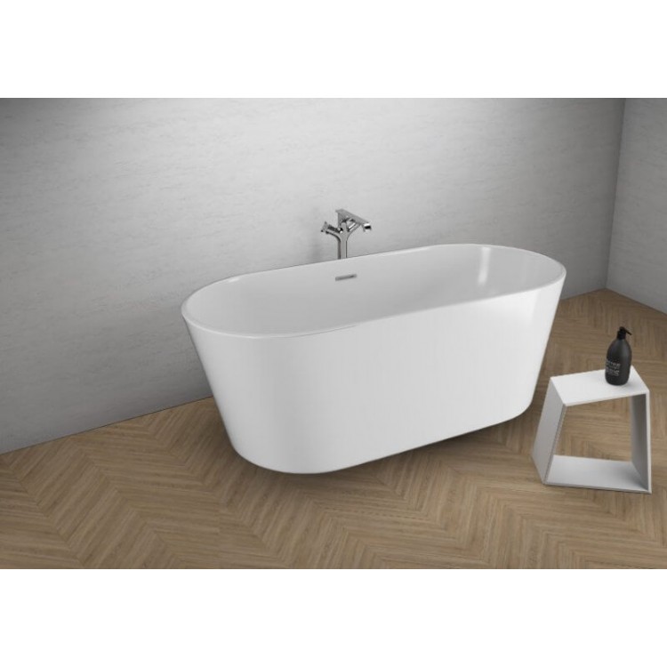 Brīvi stāvoša vanna Polimat UZO 160x80 cm, 00221 Brīvi stāvoša vanna Polimat UZO 160x80 cm, 00221