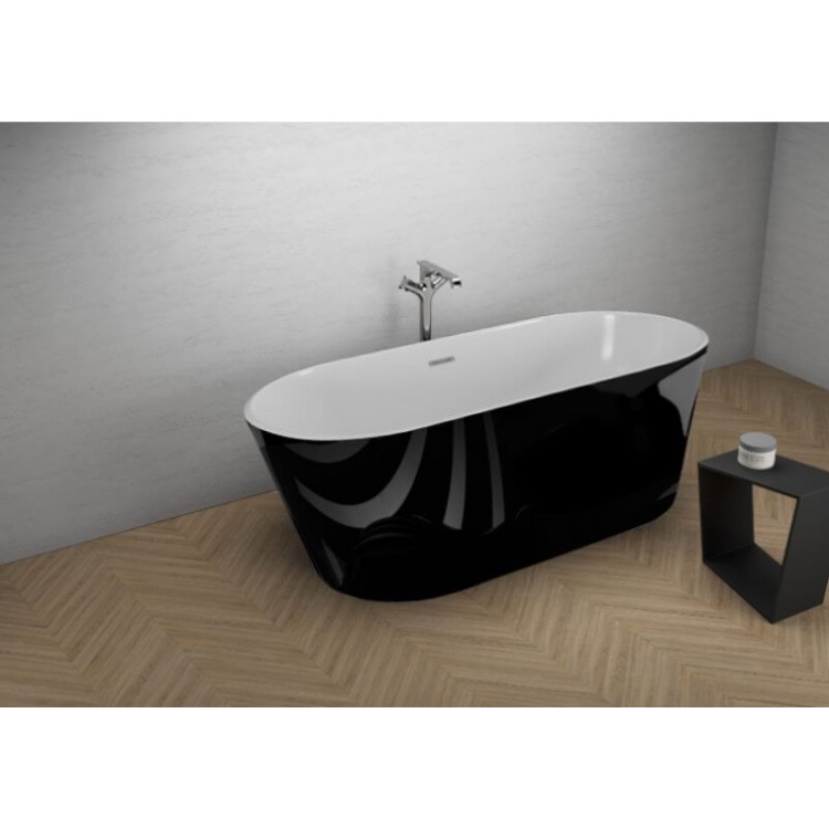 Brīvi stāvoša vanna Polimat UZO 160x80 cm, 00336 Brīvi stāvoša vanna Polimat UZO 160x80 cm, 00336