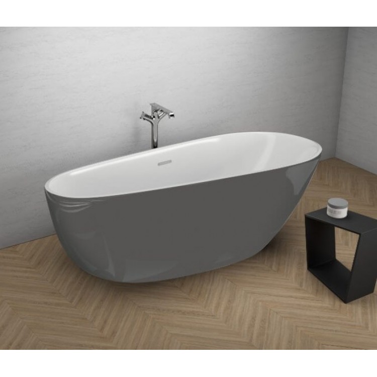 Brīvi stāvoša vanna Polimat SHILA 170x85 cm, 00432 Brīvi stāvoša vanna Polimat SHILA 170x85 cm, 00432