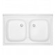 Virtuves izlietne POLIMAT ZD-50 80x50 cm, 1002