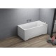 Taisnstūra vanna Polimat CLASSIC 150x75 cm, 00279 Taisnstūra vanna Polimat CLASSIC 150x75 cm, 00279