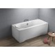 Taisnstūra vanna Polimat LONG 180x80 cm, 00429 Taisnstūra vanna Polimat LONG 180x80 cm, 00429