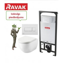 Komplekts Ravak Uni Chrome RimOff, Nr.53