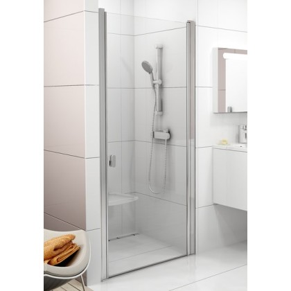 Dušas durvis RAVAK Chrome CSD1 80 cm, satīns