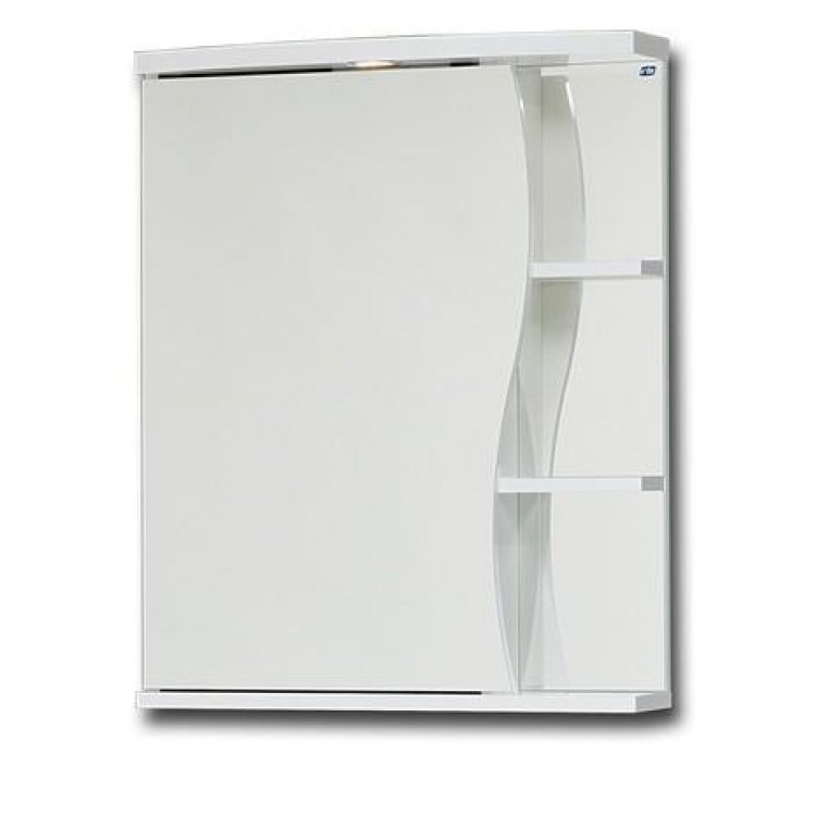 Vannas istabas skapītis ar spoguli RB PIANO, RV60V