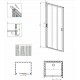 Dušas durvis Radaway EVO DW 85cm
