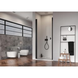Dušas durvis Radaway NES BLACK DWJ I 100 L/R