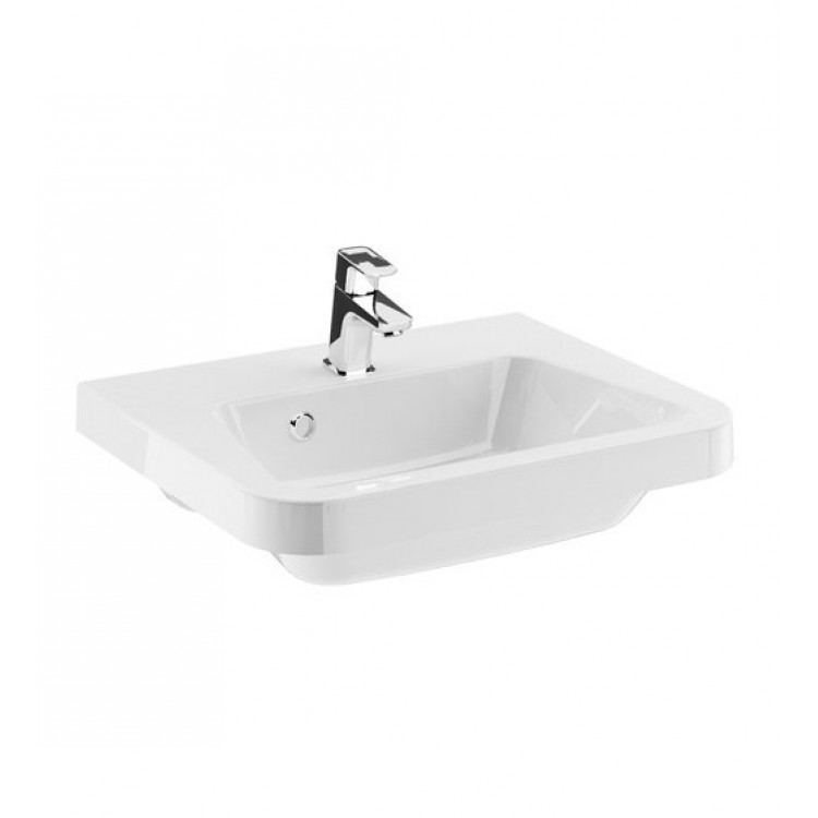 Vannas istabas izlietne RAVAK 10° 65x48 cm, balta Vannas istabas izlietne RAVAK 10° 65x48 cm, balta