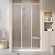 Dušas durvis RAVAK ASDP3-100 satīns/matēts