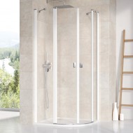 Dušas stūris pusapaļš RAVAK Chrome CSKK4-80