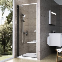 Dušas durvis RAVAK PIVOT PDOP1 80 cm, satīns