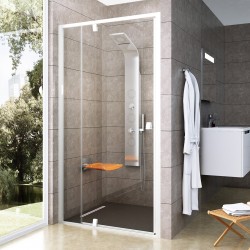 Dušas durvis RAVAK PIVOT PDOP2 120 cm, balts