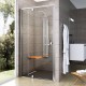 Dušas durvis RAVAK PIVOT PDOP2 100 cm, satīns