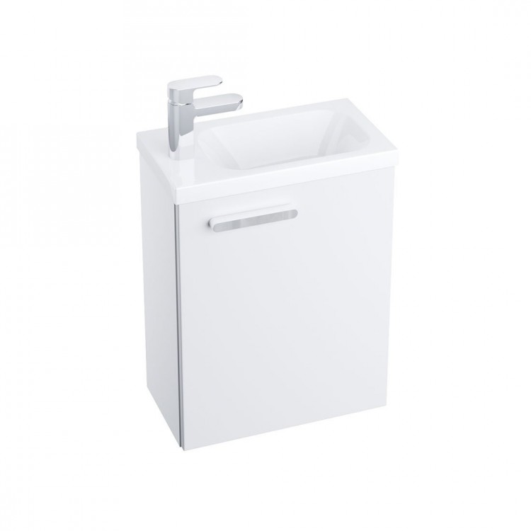 Vannas istabas skapītis izlietnei RAVAK SD Chrome 400, balts