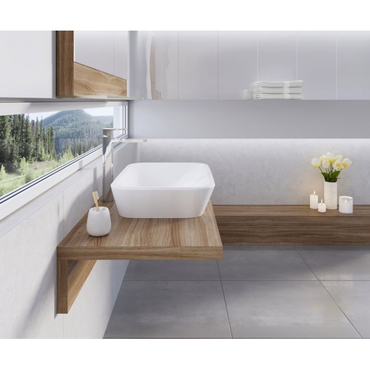 Vannas istabas uzliekamā izlietne Ravak Ceramic 600 R 60x40cm