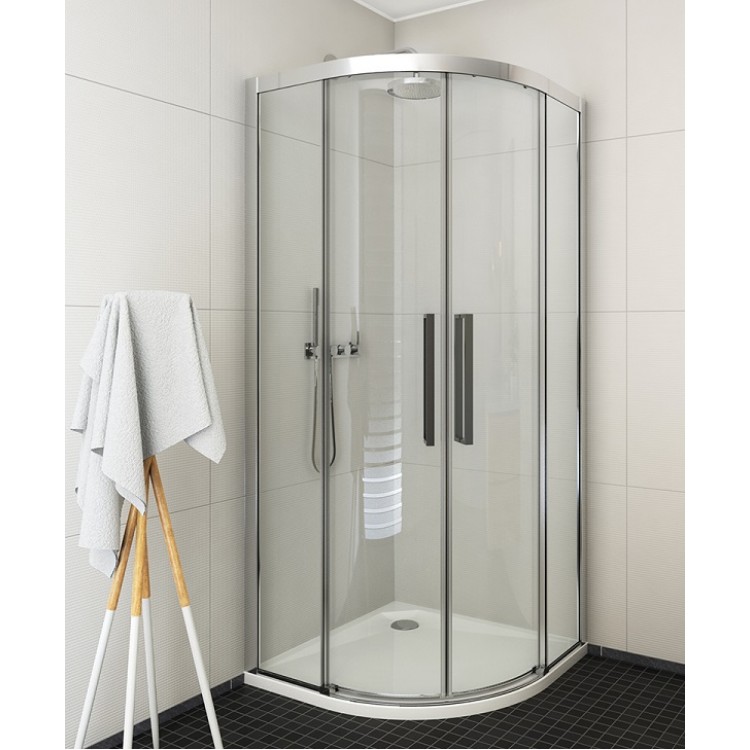 Dušas stūris pusapaļš Roth ECR2N 900x900 mm
