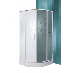Dušas stūris pusapaļš Roth Roltechnik FLOWER NEO 800x800mm