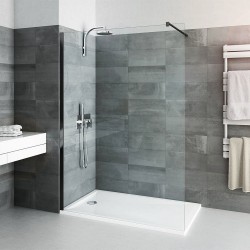 Dušas siena Roth Calida Walk-In 100x202 cm, CITWF10020NPF