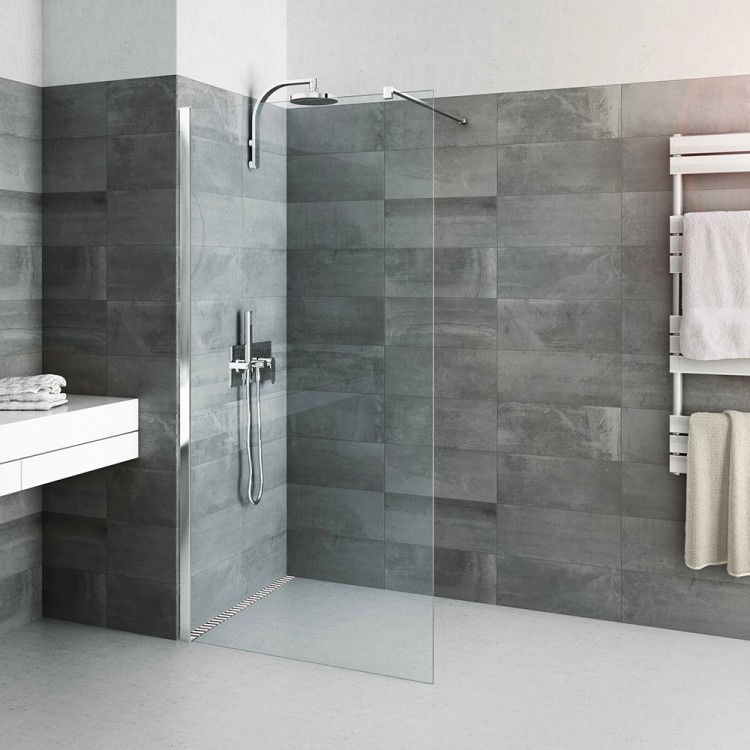 Dušas siena Roth Calida Walk-In 140x202 cm, CITWF14020VPF Dušas siena Roth Calida Walk-In 140x202 cm, CITWF14020VPF