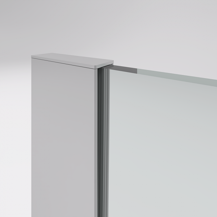 Dušas siena Rubineta Walk-In RUB-401 90cm, 693201 Dušas siena Rubineta Walk-In RUB-401 90cm, 693201