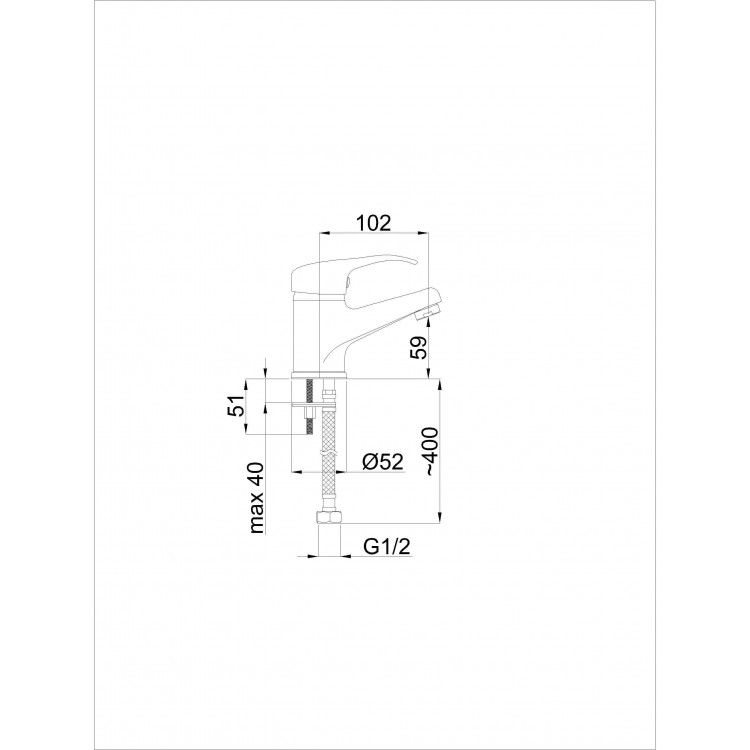 Izlietnes maisītājs Rubineta P-18 Star
