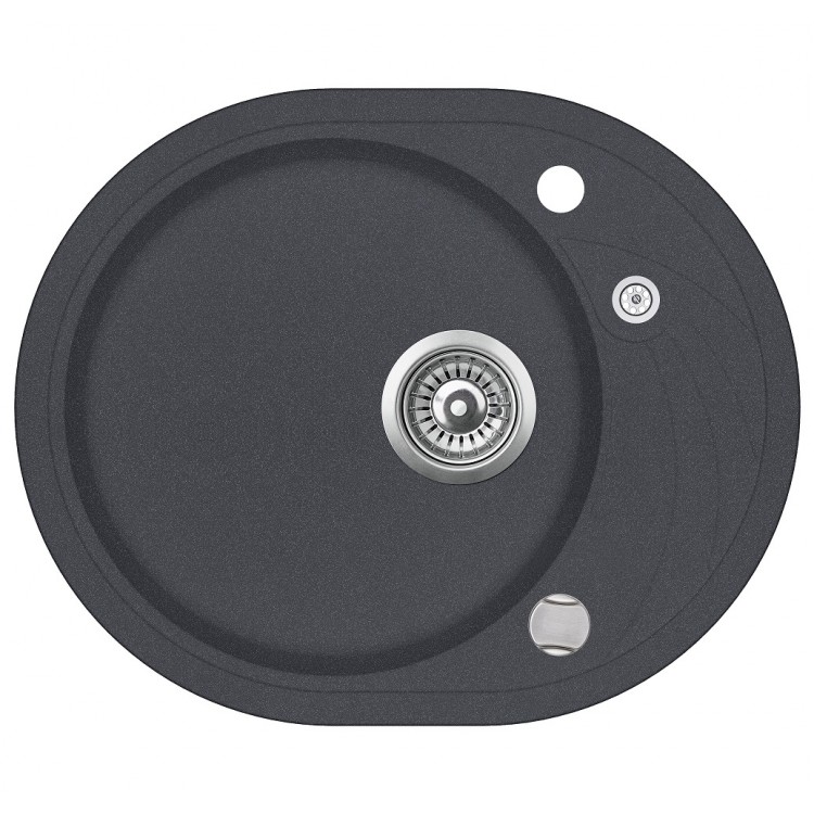 Virtuves izlietne HELIKA CLARUS 580x470 mm, SR102AW-222 Virtuves izlietne HELIKA CLARUS 580x470 mm, SR102AW-222
