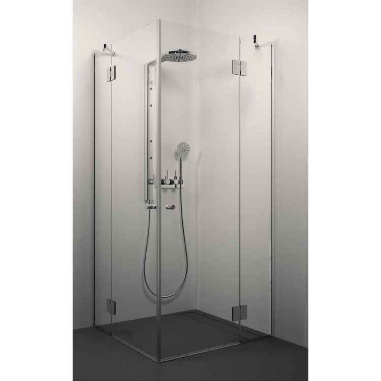 Dušas stūris kvadrātveida Stikla Serviss ANGELINA 120x120cm