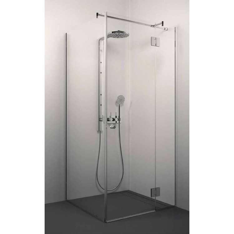 Dušas stūris kvadrātveida Stikla Serviss VERONICA 120x120cm