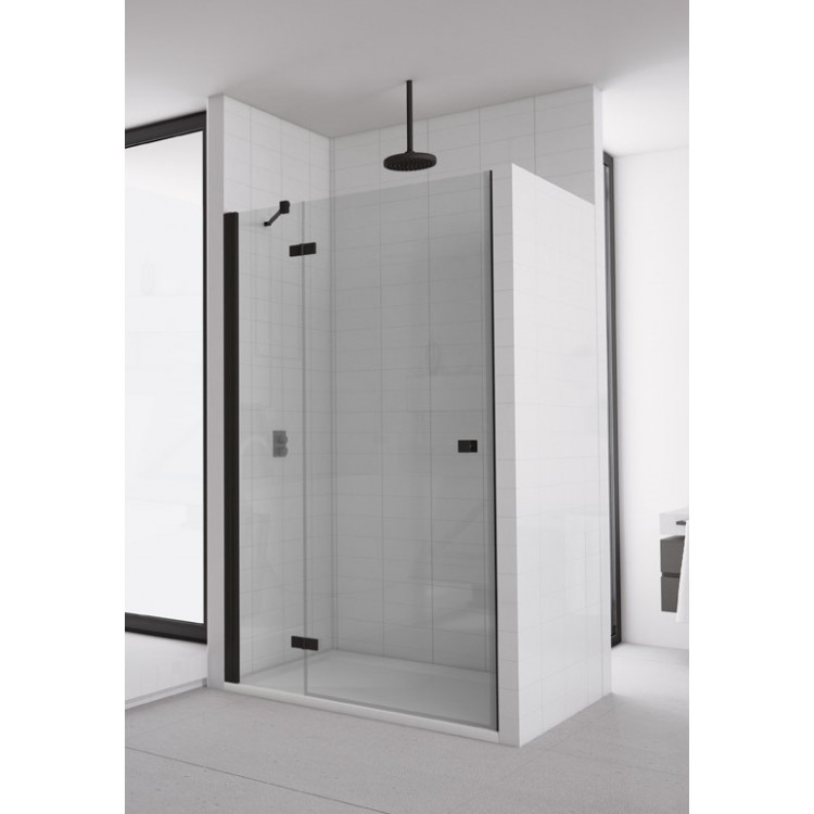 Dušas durvis SanSwiss ANNEA BLACK AN13G 110 cm