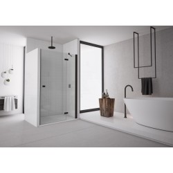 Dušas durvis SanSwiss ANNEA BLACK AN13D 100 cm