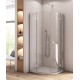 Dušas stūris pusapaļš SanSwiss ANNEA ANR 90x90cm