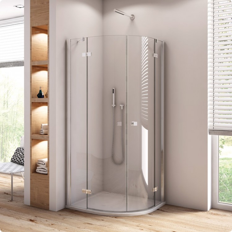 Dušas stūris pusapaļš SanSwiss ANNEA ANR 90x90cm