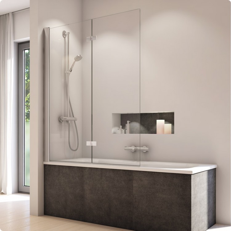 Vannas sieniņa SanSwiss SOLINO SOLB2G 1000mm