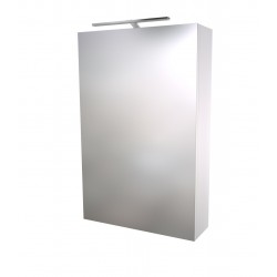 Vannas istabas skapītis ar spoguli un LED apgaismojumu Raguvos Baldai 48.2 cm, 1402211