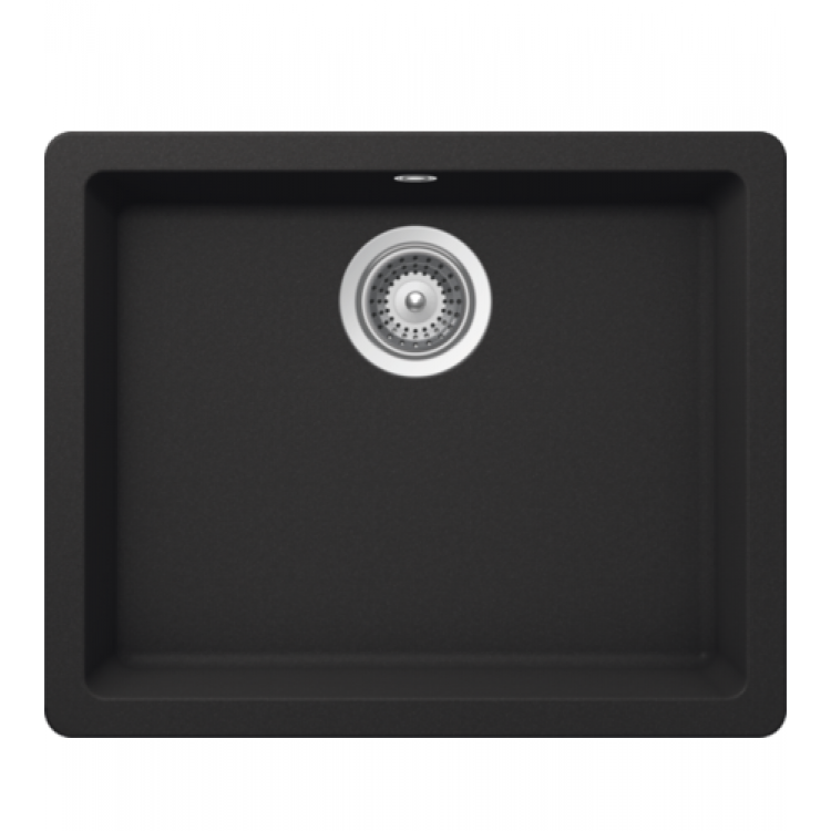 Virtuves izlietne Schock QUADRO N-100, 55x43cm Onyx